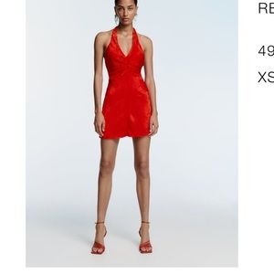 JACQUARD SATIN EFFECT
DRESS
RED - REF. 4688/320